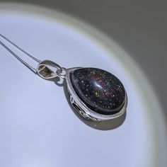 Matrix Opal, Gothic Necklace, Lead Time