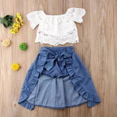 Brand New Casual Blue Sets For Spring, Cute Blue Sets For Summer, Fitted Blue Denim Sets, Cute Blue School Sets, Casual Summer School Sets, Trendy Blue Sets For Spring, Trendy Blue Spring Sets, Fitted Denim Sets For Spring, Spring Denim Fitted Sets