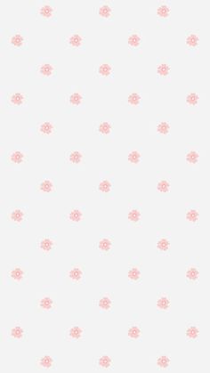 a white and pink wallpaper with small flowers on it's side, in the middle