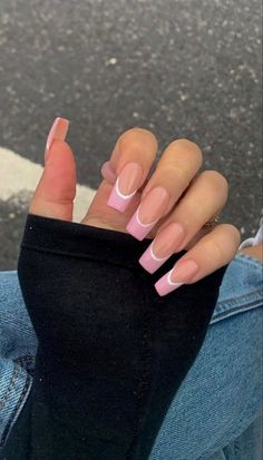 French Tip Nails | French Tip Nails With Design |
French Nails | Trendy Nails French Tip | Trendy Pink French Tip Acrylics | French Tip
Nails Almond | Black French Clean Girl Nails |
Clean Girl Nail Aesthetic I Nails Inspo | Nails
Inspiration | Nails 2022 I Nails 2022 Trends |
Nails Ideas | Nail Design | Nails Acrylic Trending Acrylic Nails French Tip, French Nails 2023 Trends, Pink And Black Nails French Tips, Coloured French Nails Tips Coffin, Nails Almond Black French, Baby Pink Tip Nails, French Tips 2023, Pink French Nails Square, Different Colour French Tips