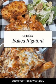 Cheesy Baked Rigatoni Rigatoni Ricotta, Casseroles With Ground Beef, Stuff For Dinner, Cooking In The Midwest, Pasta Ground Beef, Hamburger Meals, Luke Brown, Italian Dinners, Rigatoni Recipes