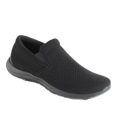 These longtime customer favorites are super-easy to get on and off while providing sneaker-like comfort. This new style features a breathable knit mesh upper for unparalleled comfort. Order regular shoe size. For half sizes not offered, order up to next whole size. Rubber pods on the outsole extend durability. Lightweight, flexible midsole/outsole allows your foot to roll naturally through each stride. Padding at collar enhances comfort and allows for easy on/off. Quick-drying, highly breathable knit mesh upper. High-elasticity EVA segmented midsole/outsole adds energy to every step. Constructed with minimal stitching to reduce irritation. Stretch goring panels for comfort. Pillow-like EVA footbed adds extra cushioning and is treated to control odor. Imported. | Men's Comfort Mocs, Ventila Casual Ergonomic Walking Shoes With Breathable Mesh, Casual Mesh Running Shoes With Ergonomic Fit, Casual Ergonomic Mesh Running Shoes, Ergonomic Mesh Slip-on Sneakers, Comfortable Mesh Walking Shoes With Rubber Sole, Comfortable Mesh Slip-on Walking Shoes, Comfortable Breathable Sneakers, Slip-on Mesh Running Shoes With Arch Support, Casual Walking Shoes With Engineered Mesh