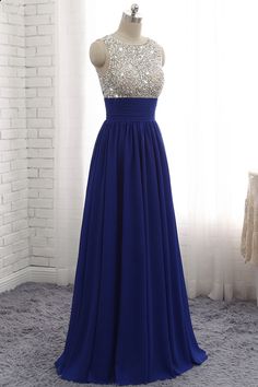 Royal Blue Floor-length Evening Dress For Cocktail, Royal Blue A-line Evening Dress For Prom, Royal Blue Floor-length Royal Evening Dress, Royal Blue Sequined Floor-length Dress, Royal Blue Floor-length Sequin Dress, Blue Bridesmaid Dress, Sequin Evening Dresses, Sequin Prom Dresses, A Line Prom Dresses