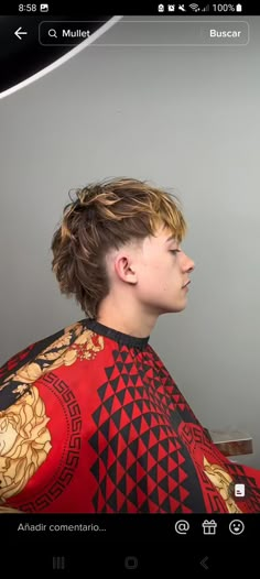 Burst Fade Mullet Long Hair, Colored Mullet Men, Mullet Inspo Men, High Taper Mullet, Frosted Tips Mullet, Low Burst Fade Mullet, Mullet Highlights, Mullet Colored Hair, Soft Mullet Men Straight Hair