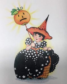 Mary Engelbreit Mary Engelbreit Art, Mary Englebreit, Halloween Valentines, Image Halloween, Mary Mary, Mary Engelbreit, Halloween Witches