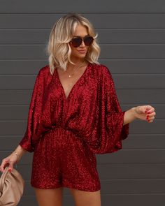 Made To Sparkle Sequin Romper - Burgundy Off Shoulder Evening Gown, Party Dresses Online, Country Concert Outfit, Short Sleeve Shirt Women, Country Concert, Summer Birthday, Mini Skater Dress, Chic Bags