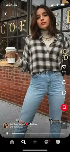 Turtle Neck Sweater Outfit Layers, Layering With Collared Shirts, Plaid And Jeans Outfit, Turtle Neck Undershirt Outfit, Turtleneck With Flannel Outfit, Plaid Shirt Layered Outfit, Flannel Layering Outfits Winter, Flannel Over Turtleneck, Turtle Neck Inspo Outfit