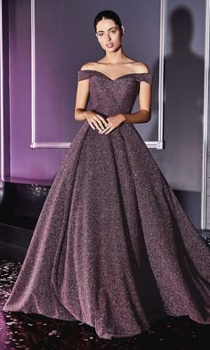 Cinderella Divine Dresses, Plus Size Gowns Formal, Glitter Gown, Plus Size Evening Gown, Prom Evening Dresses, Debutante Ball, Cinderella Divine, Off Shoulder Gown, Dresses For Prom