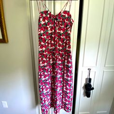 Brand New Asos Midi Floral Dress With Spaghetti Straps. Size Us8 And Fits Pretty True To Size. Length Hits Mid Calf. So Pretty And Lightweight Perfect For Summer! Brand Is Fashion Union. Pink Printed Sundress With Spaghetti Straps, Pink Lined Maxi Dress With Spaghetti Straps, Pink Floral Print Maxi Dress With Spaghetti Straps, Pink Maxi Dress With Floral Print And Spaghetti Straps, Pink Spaghetti Strap Lined Maxi Dress, Pink Floral Print Sundress With Spaghetti Straps, Pink Sundress With Floral Print And Spaghetti Straps, Pink Sundress With Spaghetti Straps And Floral Print, Casual Strawberry Print Dress For Vacation