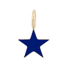 Enamel Samara Charm is brass plated 10K Gold.Star is filled with a black, white, pink or blue enamel.Star measures .65"Handmade in the USA Healing Crystals Decor, Banda Bags, Alpaca Wool Blanket, Brooklyn Candle Studio, Matcha Tea Powder, Wool Cat, Candle Studio, Unique Baby Gifts, Pink Or Blue