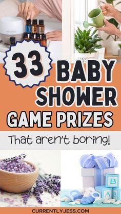 baby shower game prizes that aren't boring