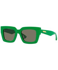 in stock Luxury Green Sunglasses With Square Frame, Luxury Green Wayfarer Sunglasses, Luxury Green Polarized Sunglasses, Luxury Green Sunglasses With Uv Protection, Luxury Green Sunglasses With Mirrored Lenses, Designer Green Sunglasses With Gradient Lenses, Luxury Green Sunglasses With Gradient Lenses, Bottega Veneta Sunglasses, Optical Frames