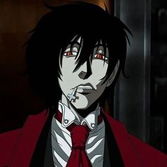 I Care, Group Chat, Anime Character, Red, Black