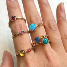 Birthstone Ring, Personalised stone Gift, Promise Ring, Thin Gold Ring, Personalised Jewelry, Dainty Midi Rings Gold, Birthstone Ring Mothers, Promise Jewelry, Dainty Band, Family Rings, Mother Jewelry, Zierlicher Ring, Jewelry Dainty, Ring Stacking