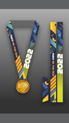 two medals are shown next to each other with ribbons around them that read, sos new york city marathon