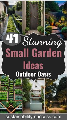 41 Stunning Small Garden Decor Ideas Small Garden Area Ideas, Cozy Garden Ideas, Very Small Garden Ideas, Garden Ideas For Small Spaces, Storybook Gardens, Home Garden Ideas, Small Garden Ideas, Garden Nook, Cozy Nooks