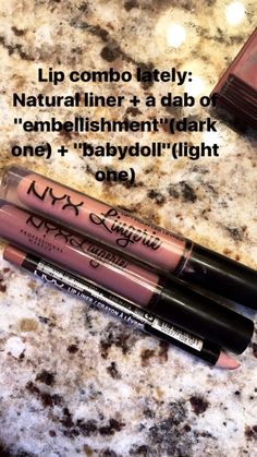 Best Nyx Lip Combos, Nyx Lip Combo, Peyton Thomas, Lip Liner And Lipstick, Lipstick Combo, Lip Combos, Natural Beauty Makeup