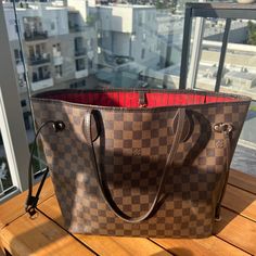 Great Condition - Slight Wearing On Straps And Peeling On The Inside Of The Internal Zipper Pocket (Not Visible When Wearing) Louis Vuitton Fabric For Sale, Louis Vuitton Monogram Vs Damier Ebene, Louis Vuitton Resale, Neverfull Damier Ebene, Louis Vuitton Neverfull Damier, Louis Vuitton Neverfull Damier Ebene, Discount Louis Vuitton, Bags Louis Vuitton, Damier Ebene