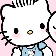 an image of a hello kitty cartoon character