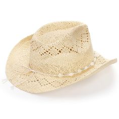 PRICES MAY VARY. 【Perfect Size】The overall size of the Hiceeden straw cowgirl hat is approximately 15.2"* 12.2"* 5.5". This hat boasts a 4-inch deep crown and a 22.8-inch/58cm head circumference that suitable for most people. It also features an adjustable elastic band inside for a perfect fit. 【Comfortable Material】Made from 100% paper straw, the hollow design and lightweight material make it particularly suitable for wearing in hot summers, providing excellent breathability while sun protectio Woven Cowboy Hat, Western Cream Adjustable Straw Hat, Western Cream Hat Bands For Summer, Cream Straw Hat For Ranch In Summer, Cream Western Hat Bands For Summer, Western Style Cream Hat Bands For Summer, Summer Cream Straw Hat For Ranch, Summer Western Style Cream Hat Bands, Western Cream Sun Hat For Vacation