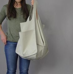 LARGE LEATHER TOTE bag, light grey, Handbag for Women,  Soft Leather Bag, Every Day Bag, Women leath Beige Hobo Bag With Large Capacity For Everyday, Large Capacity Beige Hobo Bag For Everyday, Beige Large Capacity Hobo Bag For Everyday, Beige Hobo Bucket Bag For Everyday, Everyday Beige Hobo Bucket Bag, Daily Use Hobo Bag With Pockets, Beige Hobo Satchel For Everyday, Cream Hobo Bag For Everyday Use, Everyday Hobo Satchel With Pockets