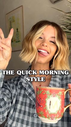 Instagram Styling A Chin Length Bob, Bob Updos, Style Short Bob, Straightener Waves, Bob Updo, Chin Length, Chin Length Hair, Instagram Tutorial, August 21