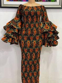 African Print Pants, Stretchy Bodycon Dress, Ankara Dress Designs, African Dresses For Kids, African Dresses Modern