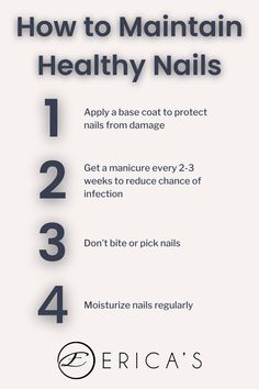 Maintaining healthy nails is important for appearance and avoiding other health issues, like infections. By following this list, you'll help strengthen your nails and reduce your chances of developing problems. Follow us on Pinterest and Instagram for more tips! how to maintain healthy nails // healthy nail tips // nail maintenance #nailtips #nailcare Nail Maintenance, Diy Makeup Remover, Nails Healthy, Diy Beauty Treatments, Weak Nails, Tongue Health, Manicure Tips, Nail Care Tips, Nail Care Routine