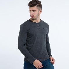 This long sleeve slim fit t-shirt is made of cotton and spandex. This is a great stylish casual and can be worn for most occasions, Pair with your favorite Jeans! Perfect Fit Guarantee You only need to provide us with your height weight and collar size and we will do the measurements to give you the shirt that fits you the most. Before Tailoring a shirt, we will contact you with our measurements and reassure with you.If you are not 100% satisfied with our service, we guarantee a free of charge replacement or contribution towards a local tailoring service to achieve the perfect fit. Height And Weight, Fashion Tees, Favorite Jeans, T Shirt Top, Black Shirt, Long Sleeve T Shirt, Shirts Tops, V Neck T Shirt, Long Sleeve Tshirt