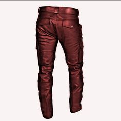 Product information:Pattern: plainPants type: straight typeFabric name: PU leatherThe content of the main fabric ingredient: 100Main fabric composition: PUWaist type: middle waistSize: S, M, L, XL, XXL, XXXL, 4XL, 5XLColor: red, blackSize Information:Size:S,M,L,XL,XXL,XXXL,4XL,5XLNote1. Asian Sizes Are 1 To 2 Sizes Smaller Than European And American People. Choose The Larger Size If Your Size Between Two Sizes. Please Allow 2-3Cm Differences Due To Manual Measurement. 2. Please Check The Size Ch Leather Motorcycle Pants, Retro Goth, Mens Leather Pants, Motorcycle Pants, Heavy Jacket, Heavy Coat, Retro Men, Mens Pants Fashion, Punk Style