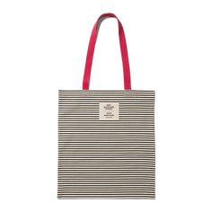 Grab the red handle and carry along your love for iconic design and long-lasting, durable products everywhere you go. With this exclusive Kay Bojesen Monkey x Nørgaard paa Strøget tote bag in black/white or white/black measuring 15.7" x 17.7", you haven a perfect companion for your new wooden design icon or any other of your favourite essentials. Everyday Bags With Reinforced Handles And Rectangular Shape, Everyday Rectangular Bags With Reinforced Handles, Modern White Bags With Reinforced Handles, White Double Handle Bag With Reinforced Handles, White Bags With Reinforced Double Handles, White Bags With Leather Handles For Gift, White Bags With Reinforced Handles, Red Everyday Gift Bag, Red Rectangular Bag With Reinforced Handles