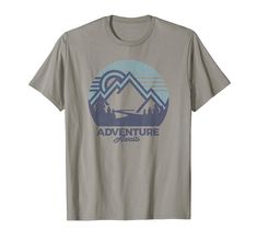 PRICES MAY VARY. Trendy Graphic Apparel 20MISC01201A-001 Lightweight, Classic fit, Double-needle sleeve and bottom hem Outdoor Shirt Designs, Mountain Tshirt, Outdoor Shirt, Graphic Apparel, Blue Mountain, Adventure Awaits, Branded T Shirts, Trendy Outfits, Top Styles