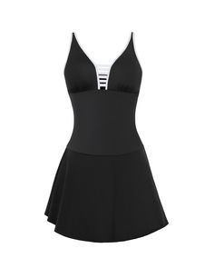 This one-piece swimsuit is ideal for those who want to swim in comfort, or just hang out at the beach. It's a smoothing swimsuit with light tummy compression and a multiway skirt you can wear in three ways: a wide waistband, a wrap, or a skirt for when you want more coverage. You can have a different look each time you wear it. Cute Bathing Suits, A Skirt, Triangle Top, Wide Waistband, Personal Shopper, At The Beach, One Piece Swimsuit, Bathing Suits, The Beach