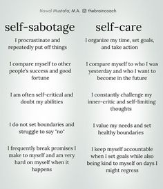 self healing, self improvement tips, self sabotage quotes, self care, habit building, inner healing, personal development Why Do We Self Sabotage, Stop Self Sabotage Quotes, Self Sabotaging Quotes, Sabotage Quotes, Self Sabotage Quotes, Stop Self Sabotage, Self Sabotaging, Quotes Self Care, Habit Building