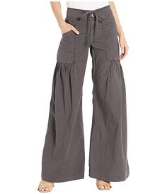 XCVI Willow Wide Leg Stretch Poplin Pants Spring Wide Leg Pants With Pockets For Elevated Casual, Elevated Casual Wide-leg Bottoms With Side Pockets, Spring Utility Bottoms For Elevated Casual, Versatile High-waisted Wide Leg Cotton Pants, Versatile High-waisted Cotton Wide Leg Pants, Chic Cotton Parachute Pants With Elastic Waistband, Cotton Wide Leg Pants With Pockets For Casual Wear, Elevated Casual Cotton Wide Leg Pants With Pockets, Elevated Casual Wide-leg Pants With Pockets