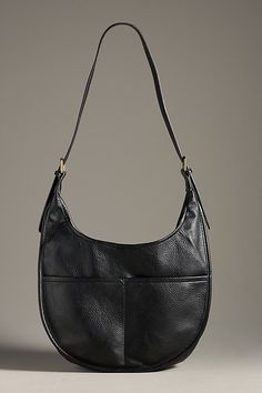 Polyurethane; polyester lining Adjustable shoulder strap Two outer slip pockets Snap closure Imported | Buckle Bag by Antik Kraft in Black, Women's, Polyester/Polyurethane at Anthropologie Buckle Bag, Buckle Bags, 50 Fashion, Black Fits, Snap Closure, Women's Accessories, Bag Accessories, Anthropologie, Autumn Fashion