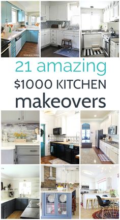 the kitchen remodel is under $ 1, 000