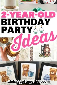 two year old birthday party ideas with teddy bears