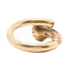 The nail is an enduring symbol of strength and also one of unity, as the function of a nail is to unite two objects. ✨ This fun stylized nail ring gracefully encircles the finger in 18k yellow gold with green enamel accents. Signed Gioconda. Two available Weight: 9.1 grams Size: 4 Hand Forged Open Symbolic Ring, Symbolic Hand Forged Open Ring, Symbolic Open Ring Jewelry With Ring Detail, Bronze Open Ring, Quartz Properties, Symbols Of Strength, Nail Ring, Quartz Crystal Necklace, Green Enamel