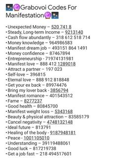 wealth affirmations money universe Money Manifestation Symbols, Healing Codes Money, Grabovoi Codes Numbers Love, Grabovoi Codes Numbers How To Use, Codes Grabovoi, Quantum Healing Codes, Grigori Grabovoi Numbers