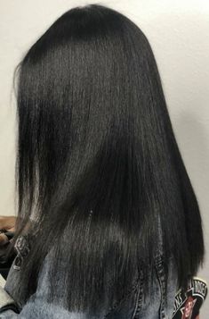 Long Straight Black Hair Black Women, Straight Long Black Hair Aesthetic Faceless, Long Black Straight Hair Aesthetic, Long Healthy Hair Aesthetic Black, Long Straight Black Hair, Long Shiny Hair