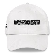 Dad hats are not just for dads. This one has a low profile with an adjustable strap and curved visor. Streetwear Hat With Curved Brim, Hip Hop Dad Hat, One Size Fits Most, Curved Bill Hats For Baseball Season Streetwear, Urban Hat With Curved Brim, Urban Style Curved Brim Hat, Curved Visor Hats For Baseball Season Streetwear, Streetwear Hats For Baseball Season With Curved Visor, Adjustable Curved Visor Hat For Baseball Season, Casual Dad Hat For Baseball Season With Curved Visor