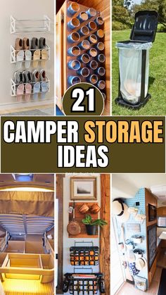 the best diy camper storage ideas to keep your camping gear organized in style