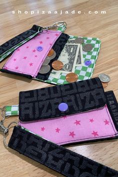 Elevate your accessory game with keychain wallets, the latest in trendy fashion. These compact essentials boast unique designs that blend aesthetic appeal with practicality. Inspired by minimalist inspo, they're the perfect statement piece for those seeking both style and convenience on the go. Custom Clothes, New Outfits