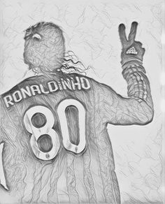 a pencil drawing of a baseball player with his hand up in the air and number 80