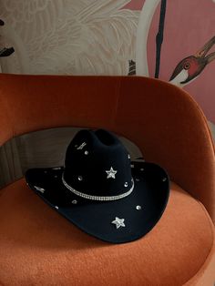 Starry Night Cowboy Hat | EastnWest – eastnwest label Black Cowboy Hat Decorated, Star Cowgirl Hat, Jeweled Cowboy Hat, Black Sparkly Cowboy Hat, Cowboy Hat Glitter, Black Glitter Cowboy Hat, Space Cowboy Hat, Black Rhinestone Cowboy Hat, Diy Bedazzled Cowboy Hat