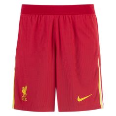 Nike Liverpool Authentic Home Short 2024. You'll never play alone wearing the same shorts the pros wear on the field. Team details. Dri-FIT ADV technology combines moisture-wicking fabric with advanced engineering for breathable comfort. 100% Polyester. Sports Season Athletic Shorts With Team Logo, Sporty Moisture-wicking Athletic Shorts For Team Events, Team Logo Athletic Shorts For Sports, Athletic Shorts With Team Logo For Sports, Team Spirit Athletic Shorts With Team Logo For Sports, Athletic Shorts With Team Logo For Sports Season, Sports Team Logo Shorts, Team Spirit Sports Shorts With Team Logo, Sports Team Spirit Shorts With Team Logo