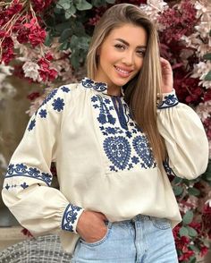 🌷Beige women cotton blouse with embroidered flowers and floral hearts. You will be delighted with this blouse in Bohemian style. This blouse very easy to match with skirts or pants, including jeans. More blouses here: https://www.etsy.com/shop/ArtVyshyvankaUA?ref=seller-platform-mcnav§ion_id=38205166 ----------------------------------------------------------------------------------------------------- 🌷Machine embroidery. Fabric: 80% cotton, 20% polyester --------------------------------------- Beige Long Sleeve Embroidered Summer Top, Long Sleeve Beige Blouse For Festival, Beige Embroidered Long Sleeve Blouse, Traditional Blouse With Embroidered Sleeves, Beige Folk Style Long Sleeve Tops, Long Sleeve Blouse With Floral Embroidery For Fall, Long Sleeve Tops With Geometric Embroidery For Summer, Long Sleeve Embroidered Top With Floral Design For Summer, Beige Long Sleeve Folk Top