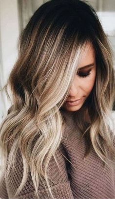 Blond Balayage, Hair 2018, Ombré Hair, Natural Hair Updo, Winter Hair, Brown Blonde Hair, Long Blonde, Hair Color Balayage, Hair Envy