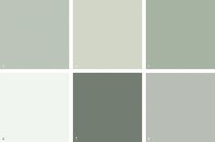 several different shades of gray and white